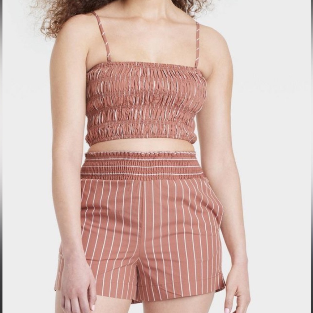 Striped Pink Three-Piece Set - Picture 2 of 7